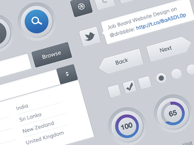Freebies - Mobile and Web UI Kit ui design ux design uiux freebies free ui design clean ui modern ui progress bar freeibes free web design