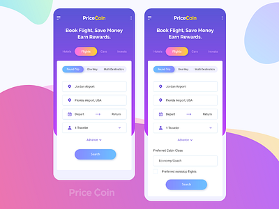 Price Coin App Design