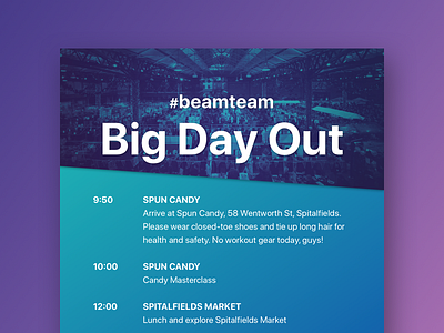 Beamery Team Big Day Out