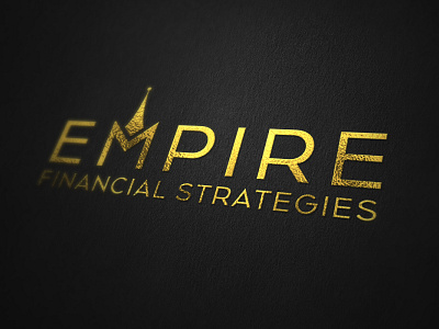 Empire Financial Strategies Logo Design branding design financial logo graphic design illustration logo logo design typography ui vector