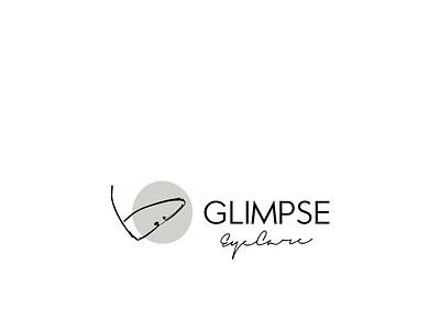 Glimpse Eye Care Logo Design branding design eye care illustration logo logo design typography vector