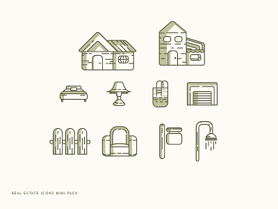 Real Estate Icons Mini Pack