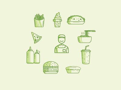 Fast Food icons