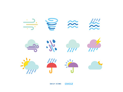 Weather icons Pack style 3