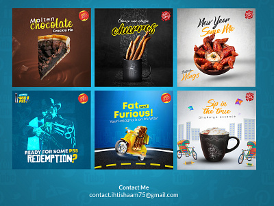 Social Media Poster VOL. 01 facebook post design instagram post design social media banner social media design social media poster