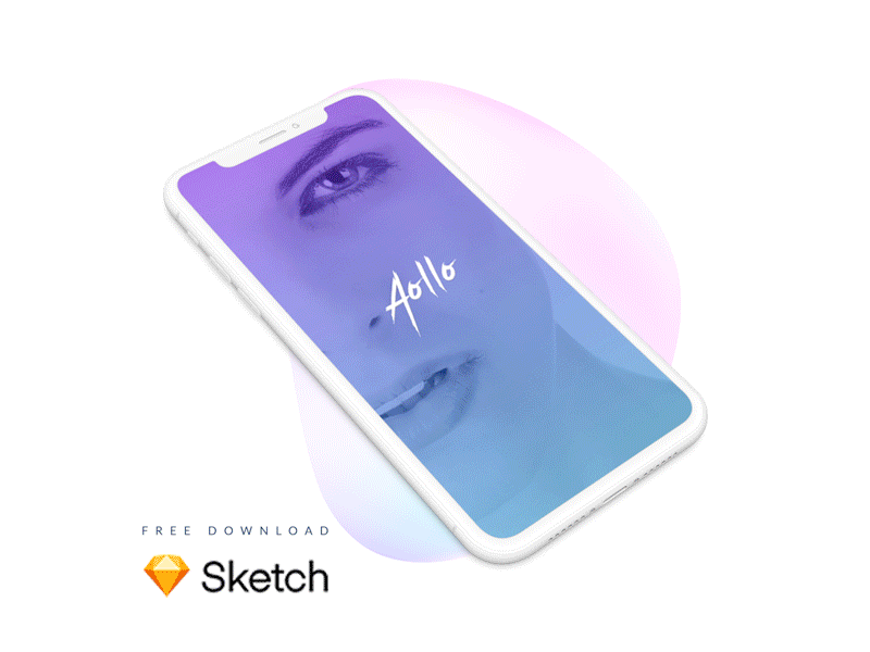 AOLLO APP UI FREE DOWNLOAD . app free iphone mobile sketch ui x