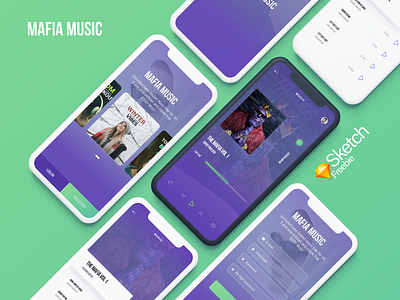 MUSIC UI FREEBIE