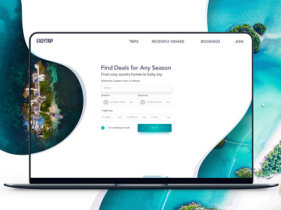 Easy Trip design illustration sketch travel travel agency trip ui ux web website