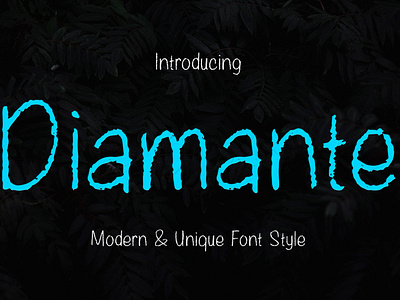 Diamante Font