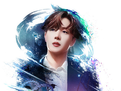 JHope - BTS artwork 방탄소년단 작품 제이홉(정호석) artist KAZE PARK 카제박 - 박승우 bts bts artwork bts artworks bts hope bts그림 bts아티스트 bts작가 bts작품 j hope jhope kaze park kazepark korean 박승우작가 방탄 아티스트카제박 정호석 제이홉 카제박 호비