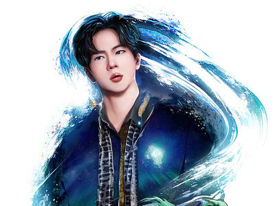 JIN - BTS artworks 방탄소년단 작품 - 진(김석진) artist KAZE PARK 카제박 - 박승우 bts bts artwork bts artworks bts jin bts 그림 bts 아트 bts 예술작가 bts 작가 bts그림 bts아티스트 bts작가 bts작품 jin kaze park kazepark korean 김석진 박승우 작가 아티스트 카제박 카제박