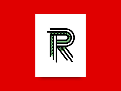 R - Personal Logomark branding identity letter logo monogram r symbol