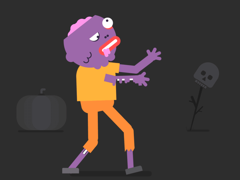 Zombie walkcycle by Nikolay Ivanov on Dribbble