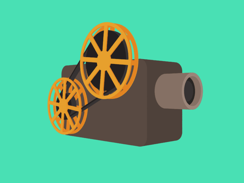 Vintage Video Projector by Nikolay Ivanov on Dribbble