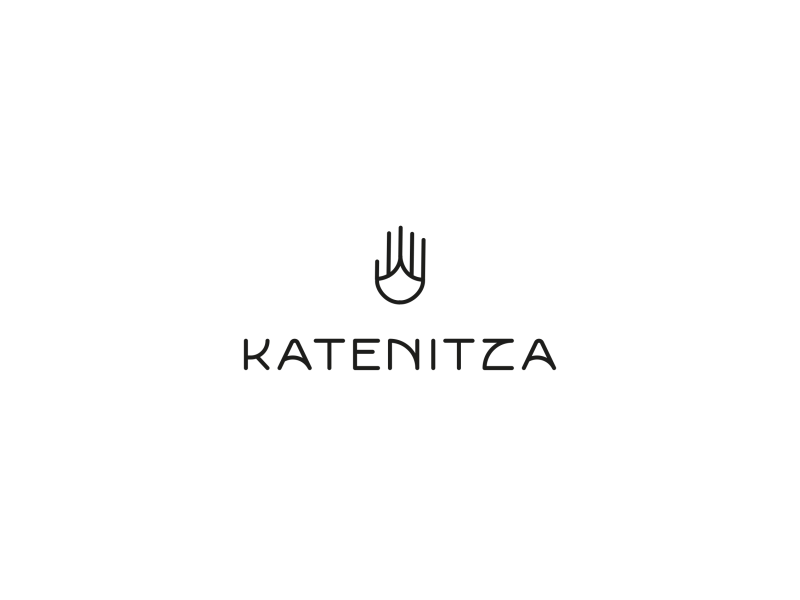 Katenitza logo animation classy clean craft hand logo mark marka monoline simple start up tiles