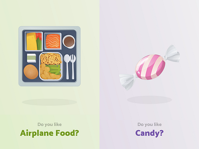 Airplane Food and Candy