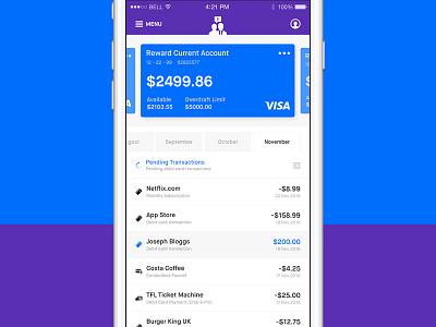 Finance App 💳 app banking finance money ui ux