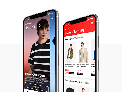 Uni Qlo Redesign Pt.2 app ecommerce icon landing mobile shop ui uniqlo ux