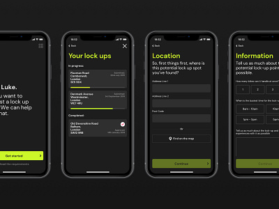 Community Cycling App Pt.4 app cycling cycling app ios mobile ui ux