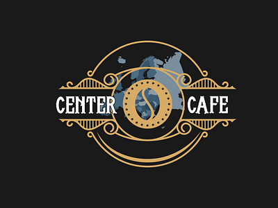 "Center Cafe" Logo