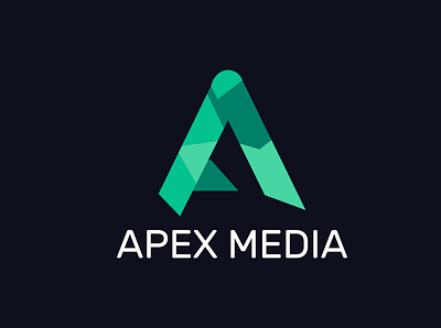 "Apex Media" Logo 3d adobe amazon animation branding design graphic design illustration illustrator logo logo design marketin media minimal motion graphics river software ui ux vector
