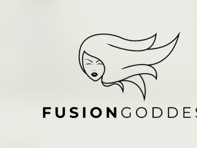 "FusionGoddes" Logo concept beauty branding design goddess graphic design hair hair salon illustration illustrator logo logo design long hair massage sexy spa ui ux vector women hair