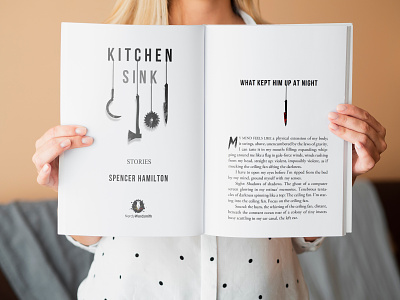 Kithcen Sink by Spencer book design book layout design typesetting typogaphy