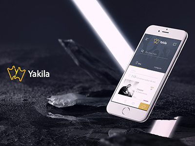 Yakila App Design app design event sketch ui ux