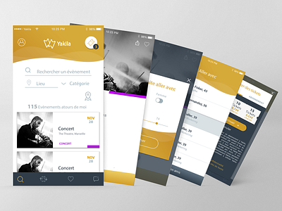 Yakila app pages app app design design ui uidesign ux