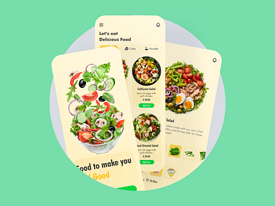 Healthy Food App Mobile