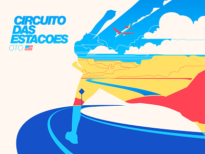 Circuito Das Estacoes illustration