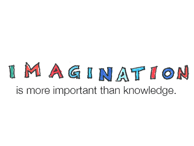 Einstein Imagination Doodles