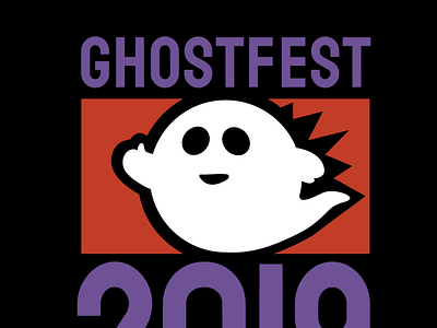 Ghostfest 2019! fun ghost illustration spooky