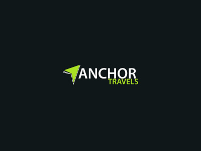 Modern & Minimal Logo Design - Anchor Travels