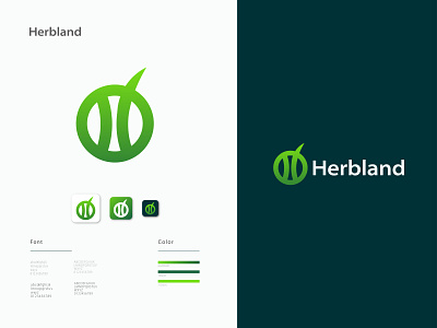 Herbland - Modern Logo Design