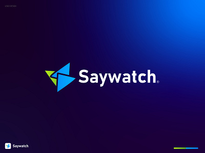 Saywatch - Minimal and Modern logo design branding design graphic design logo logo 2022 logo designer logofolio mehejar mehejars design minimal logo design minimalist logo modern logo modern logo design s letter logo s modern logo trending