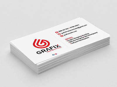 Grafix Studio Business card art branding design graphic design icon illustration illustrator logo typography vector