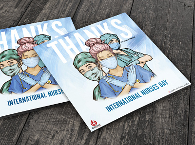 International nurses day art branding design graphic design illustration illustrator vector