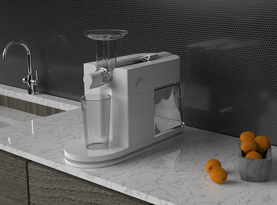 Cold Juice extractor 3d concept design art industrial design product design render