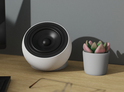 EYE , Bluetooth speaker 3d concept design design art fusion 360 industrialdesign keyshot product design render