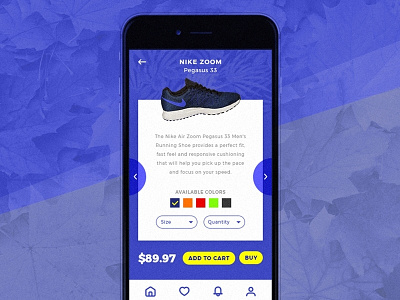 Daily Ui // Nike Check Out ios iphonex mobile nike shop ui user interface ux
