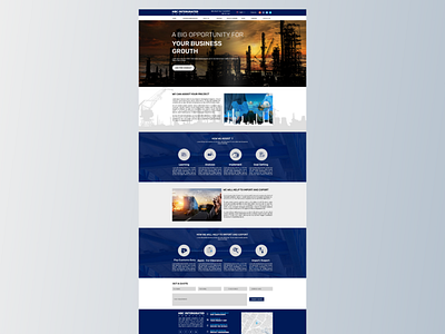 Company website company website home page design