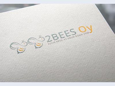 Logo of 2bees logo logo design logo design challenge logo design preseentation logo of 2bee