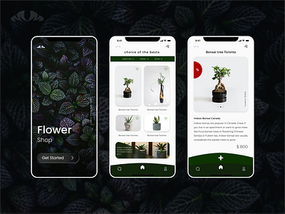 Flower Shop app app appdesign design ecommerce figma flower graphic design shop ui uidesign uidesigner uiux user interface uxdesigner