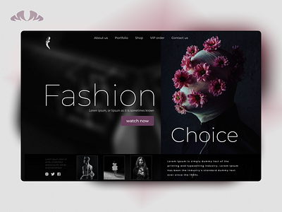 Fashion Choice Landing Page