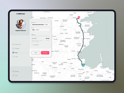 Daily UI #020 - Location Tracker daily ui dailyui ui ux