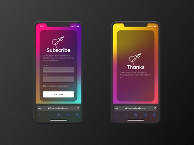 Daily UI #026 - Subscribe daily ui dailyui ui ux