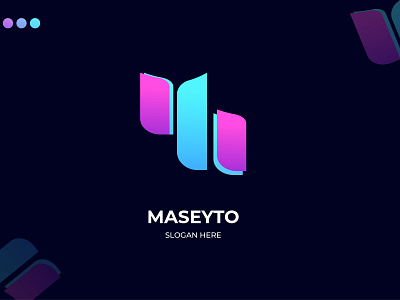 Modern Gradient Logo Design 3d animation app branding design graphic design icon illustration logo motion graphics typography ui ux vector