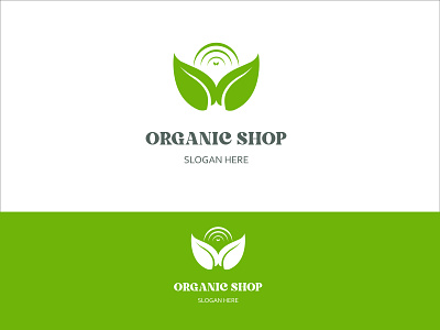 Organic Logo Design 3d animation app branding design graphic design icon illustration logo motion graphics typography ui ux vector