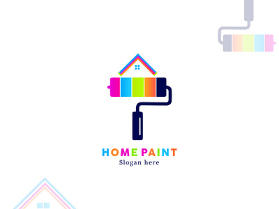 Home Paint Logo Design